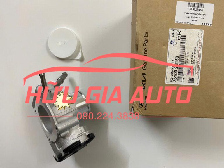 Cụm bướm ga Kia Cerato được thiết kế với cấu trúc nhỏ gọn